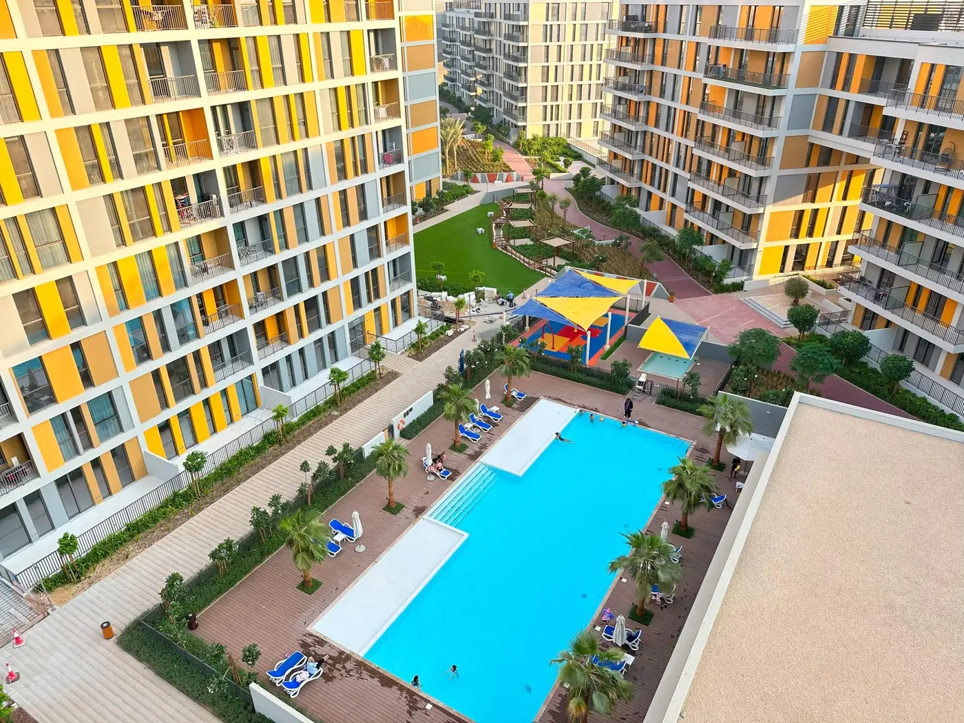 The courtyard, Midtown Noor